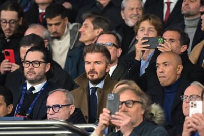 Gabriel Heinze, David Beckham o Ciril Hanuna sono presenti al Parc des Princes per PSG-Liverpool