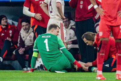 Le lesioni più curiose del calciatore a una panoramica