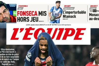 PSG, clamorosa sconfitta contro il Liverpool. L'Equipe titola: "Colpo all'inglese"