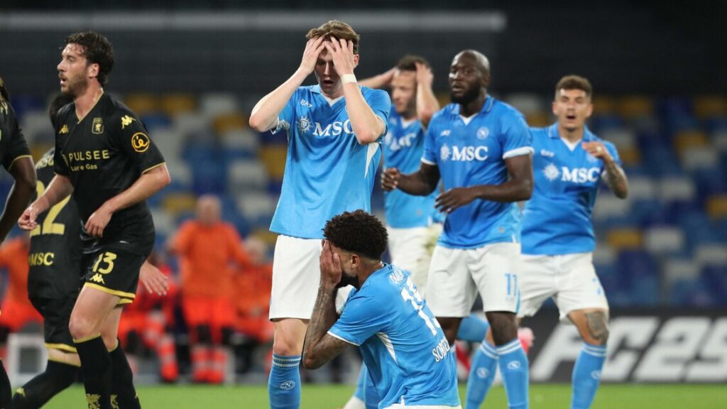 Serie A: Napoli bloccato sul 2-2 dal Genoa, il sogno scudetto si complica!